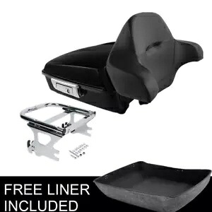 Chopped Tour Pack Trunk Pad Mounting Rack Fit For Harley Road King Glide 97-08 Chopped Tour Pack Trunk Pad Mounting Rack Fit For Harley Road King Glide 97-08 【並行輸入品】