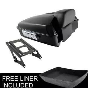 Chopped Trunk Pad + Mount Rack Fit For Harley Tour Pak Touring Road Glide 14-23 Chopped Trunk Pad + Mount Rack Fit For Harley Tour Pak Touring Road Glide 14-23 【並行輸入品】
