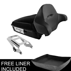 Chopped Pack Trunk Backrest & Rack Fit For Harley Tour Pak Electra Glide 09-13 Chopped Pack Trunk Backrest & Rack Fit For Harley Tour Pak Electra Glide 09-13 【並行輸入品】｜カスタムパーツ WORLD倉庫