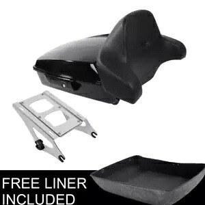 Chopped Trunk Backrest Mount Rack Fit For Harley Tour Pack Touring 2014-2023 22 Chopped Trunk Backrest Mount Rack Fit For Harley Tour Pack Touring 2014-2023 22 【並行輸入品】｜カスタムパーツ WORLD倉庫