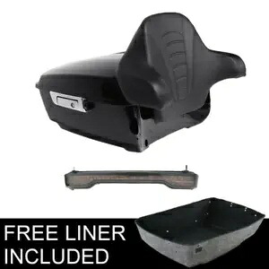 King Pack Trunk Backrest Smoke Light Fit For Harley Tour Pak Road Glide 14-24 23 King Pack Trunk Backrest Smoke Light Fit For Harley Tour Pak Road Glide 14-24 23 【並行輸入品】｜カスタムパーツ WORLD倉庫