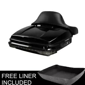 Chopped Trunk Backrest LED Light Fit For Harley Tour Pak Road Street Glide 14-Up Chopped Trunk Backrest LED Light Fit For Harley Tour Pak Road Street Glide 14-Up 【並行輸入品】