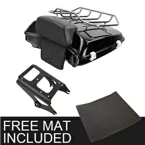 Razor Pack Trunk Pad Rack Mount Fit For Harley Tour Pak Road King Glide 09-13 12 Razor Pack Trunk Pad Rack Mount Fit For Harley Tour Pak Road King Glide 09-13 12 【並行輸入品】