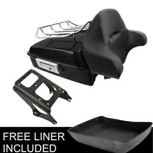 Chopped Pack Trunk Pad w/Rack Fit For Harley Tour Pak Road King Glide 2009-2013 Chopped Pack Trunk Pad w/Rack Fit For Harley Tour Pak Road King Glide 2009-2013 【並行輸入品】 65,340円