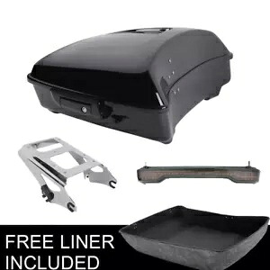 Chopped Pack Trunk Mount Rack Tail Light Fit For Harley Tour Pak Road King 09-13 Chopped Pack Trunk Mount Rack Tail Light Fit For Harley Tour Pak Road King 09-13 【並行輸入品】