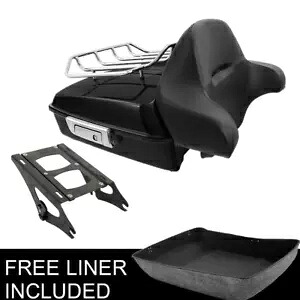 Chopped Pack Trunk Backrest Rack Mounting Fit For Harley Street Glide 2014-2023 Chopped Pack Trunk Backrest Rack Mounting Fit For Harley Street Glide 2014-2023 【並行輸入品】