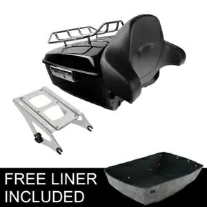 King Trunk Pad 2 Up Mount Rack Fit For Harley Tour Pak Pack Street Glide 14-23 King Trunk Pad 2 Up Mount Rack Fit For Harley Tour Pak Pack Street Glide 14-23 【並行輸入品】