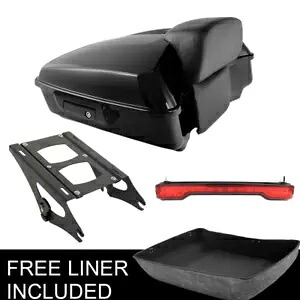 Chopped Trunk Pad Tail Light Black Mount Fit For Harley Tour Pak Touring 14-23 Chopped Trunk Pad Tail Light Black Mount Fit For Harley Tour Pak Touring 14-23 【並行輸入品】｜カスタムパーツ WORLD倉庫 67,760円