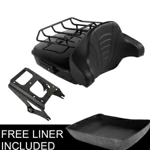 Chopped Trunk Backrest Luggage Mount Fit For Harley Tour Pak Street Glide 09-13 Chopped Trunk Backrest Luggage Mount Fit For Harley Tour Pak Street Glide 09-13 【並行輸入品】
