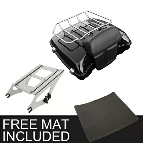 Razor Trunk Backrest Luggage Rack Mount Fit For Harley Tour Pak Touring 14-23 22 Razor Trunk Backrest Luggage Rack Mount Fit For Harley Tour Pak Touring 14-23 22 【並行輸入品】
