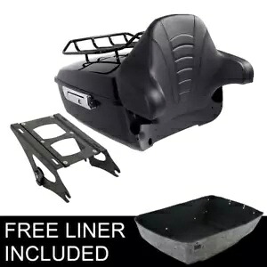 Black King Pack Trunk 2 Up Rack Fit For Harley Tour Pak Touring Road Glide 14-23 Black King Pack Trunk 2 Up Rack Fit For Harley Tour Pak Touring Road Glide 14-23 【並行輸入品】|カスタムパーツ WORLD倉庫