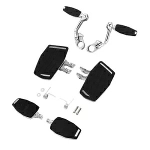 Front Rear Footboards 1.25" Long Angled Footpegs Fit For BMW R18 Classic 21-24 Front Rear Footboards 1.25" Long Angled Footpegs Fit For BMW R18 Classic 21-24 【並行輸入品】｜カスタムパーツ WORLD倉庫