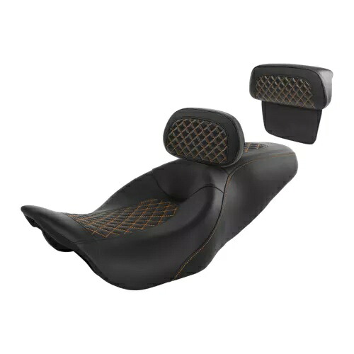 Driver & Passenger Seat Backrest Fit For Harley Road King Street Glide 2014-Up Driver & Passenger Seat Backrest Fit For Harley Road King Street Glide 2014-Up 【並行輸入品】