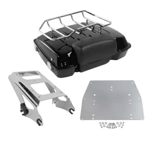 Razor Pack Trunk Pad Mount Rack Plate Fit For Harley Tour Pak Road King 09-13 12 Razor Pack Trunk Pad Mount Rack Plate Fit For Harley Tour Pak Road King 09-13 12 【並行輸入品】