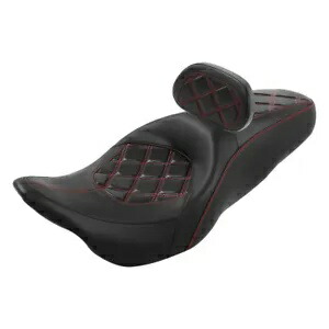 Black+Red Driver Passenger Seat Rider Backrest Fit For Harley Road Glide 2009-23 Black+Red Driver Passenger Seat Rider Backrest Fit For Harley Road Glide 2009-23 【並行輸入品】