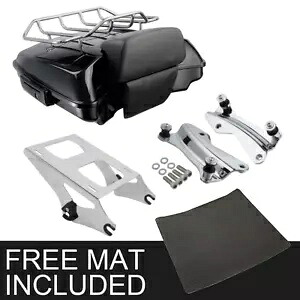 Razor Pack Trunk 2-Up Rack Docking Fit For Harley Tour Pak Street Glide 14-23 22 Razor Pack Trunk 2-Up Rack Docking Fit For Harley Tour Pak Street Glide 14-23 22 【並行輸入品】｜カスタムパーツ WORLD倉庫