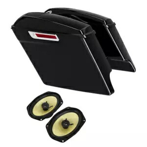 5“ Stretched Saddlebags W/ 6x9\