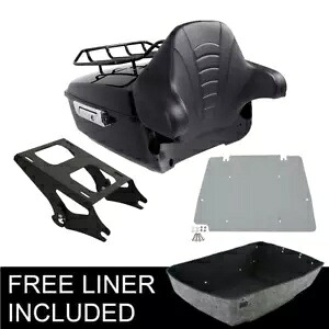King Trunk Top Rack Mount Pad Plate Fit For Harley Tour Pak Road Glide 2014-2023 King Trunk Top Rack Mount Pad Plate Fit For Harley Tour Pak Road Glide 2014-2023 【並行輸入品】｜カスタムパーツ WORLD倉庫