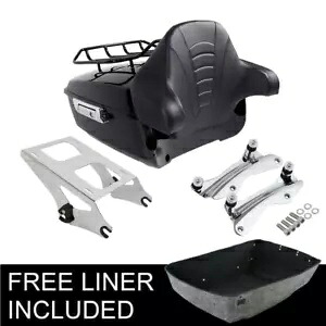 King Tour Pack Trunk 2 Up Mount Pad Docking Kit Fit For Harley Road Glide 14-23 King Tour Pack Trunk 2 Up Mount Pad Docking Kit Fit For Harley Road Glide 14-23 【並行輸入品】