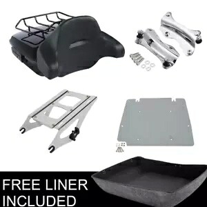 Chopped Tour Pack Trunk Pad Mount Rack Docking Fit For Harley Road King 14-23 22 Chopped Tour Pack Trunk Pad Mount Rack Docking Fit For Harley Road King 14-23 22 【並行輸入品】