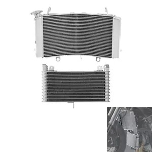 Water & Oil Cooler Radiators Fit For Suzuki Hayabusa GSX1300R 2022-2024 Silver Water & Oil Cooler Radiators Fit For Suzuki Hayabusa GSX1300R 2022-2024 Silver 【並行輸入品】