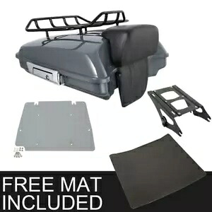 Razor Pack Trunk Plate Mount Rack Pad Fit For Harley Tour Pak Road Glide 14-23 Razor Pack Trunk Plate Mount Rack Pad Fit For Harley Tour Pak Road Glide 14-23 【並行輸入品】
