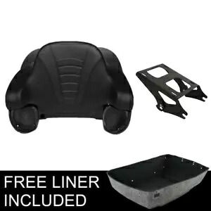 King Trunk Mount Rack Pad Speakers Fit For Harley Tour Pack Road King 2014-2023 King Trunk Mount Rack Pad Speakers Fit For Harley Tour Pack Road King 2014-2023 【並行輸入品】｜カスタムパーツ WORLD倉庫