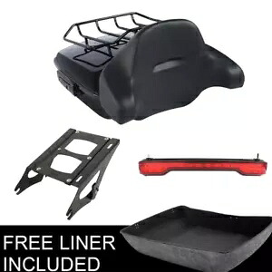 Chopped Trunk LED Tail Light Pad Rack Fit For Harley Tour Pak Street Glide 14-23 Chopped Trunk LED Tail Light Pad Rack Fit For Harley Tour Pak Street Glide 14-23 【並行輸入品】