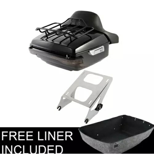 King Pack Trunk Pad Rack Tail Light Fit For Harley Tour Pak Street Glide 2014-Up King Pack Trunk Pad Rack Tail Light Fit For Harley Tour Pak Street Glide 2014-Up 【並行輸入品】