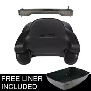 Vivid Black King Trunk Pad Light Speaker Fit For Harley Tour Pak Touring 14-23 Vivid Black King Trunk Pad Light Speaker Fit For Harley Tour Pak Touring 14-23 【並行輸入品】｜カスタムパーツ WORLD倉庫