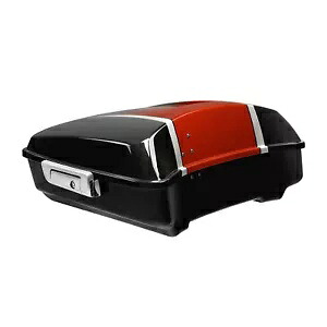 Chopped Trunk Fit For Harley Electra Glide 14-24 Sunset Orange/Sunset Black Fade Chopped Trunk Fit For Harley Electra Glide 14-24 Sunset Orange/Sunset Black Fade 【並行輸入品】