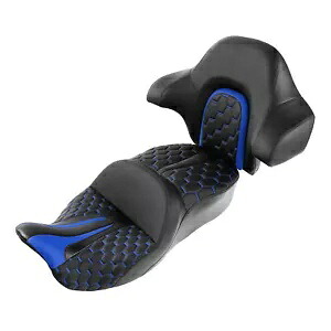 Driver Passenger Seat W/ Backrest Fit For Harley Touring Road Tri Glide 14-23 22 Driver Passenger Seat W/ Backrest Fit For Harley Touring Road Tri Glide 14-23 22 【並行輸入品】