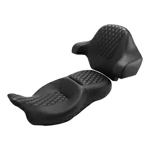 Driver Passenger Seat King Backrest Fit For Harley Street Road Glide 14-23 Black Driver Passenger Seat King Backrest Fit For Harley Street Road Glide 14-23 Black 【並行輸入品】