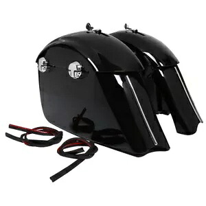 Black Saddlebag Electronic Latch Lid Fit For Indian Springfield Dark Horse 18-19 Black Saddlebag Electronic Latch Lid Fit For Indian Springfield Dark Horse 18-19 【並行輸入品】