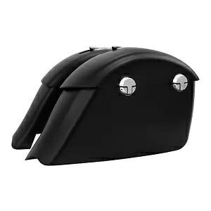 Matte Black Saddlebags Electronic Latch Fit For Indian Springfield 2016-2024 23 Matte Black Saddlebags Electronic Latch Fit For Indian Springfield 2016-2024 23 【並行輸入品】
