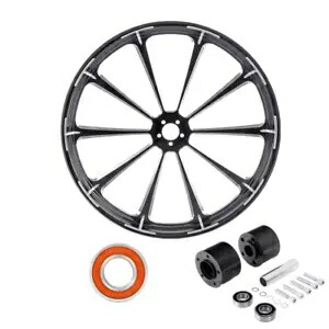 21'' Front Wheel Rim & Dual Disc Hub Fit For Harley Road Street Glide 08-24 ABS 21'' Front Wheel Rim & Dual Disc Hub Fit For Harley Road Street Glide 08-24 ABS 【並行輸入品】