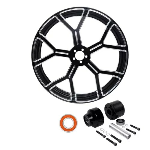 21" Front Wheel Rim Single Disc Wheel Hub Fit For Harley Touring 2008-Up ABS US 21" Front Wheel Rim Single Disc Wheel Hub Fit For Harley Touring 2008-Up ABS US 【並行輸入品】｜カスタムパーツ WORLD倉庫