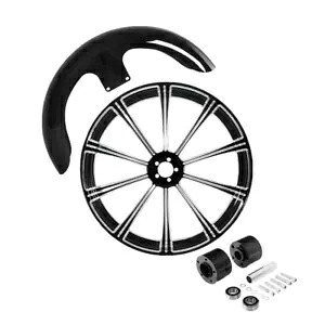 21'' Front Wheel Rim Dual Hub & Fender Fit For Harley Touring Street Glide 08-24 21'' Front Wheel Rim Dual Hub & Fender Fit For Harley Touring Street Glide 08-24 【並行輸入品】