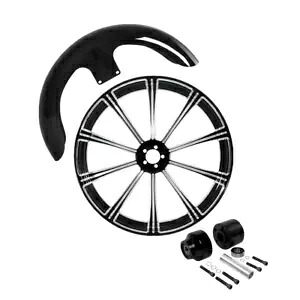 21'' Front Wheel Rim Single Disc Hub W/ Fender Fit For Harley Touring 2008-2024 21'' Front Wheel Rim Single Disc Hub W/ Fender Fit For Harley Touring 2008-2024 【並行輸入品】