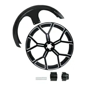 26" Front Wheel Rim Single Disc Hub W/Fender Fit For Harley Street Glide 08-2024 26" Front Wheel Rim Single Disc Hub W/Fender Fit For Harley Street Glide 08-2024 【並行輸入品】｜カスタムパーツ WORLD倉庫 165,000円
