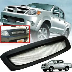 Front Grill Grille Mesh Matte Black Net For Toyota Hilux Pickup SR5 2005-2008 Front Grill Grille Mesh Matte Black Net For Toyota Hilux Pickup SR5 2005-2008 【並行輸入品】