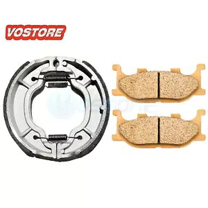 Front Brake Pads & Rear Brake Shoes Fit Yamaha XV250 Virago 250 1994-2007 Front Brake Pads & Rear Brake Shoes Fit Yamaha XV250 Virago 250 1994-2007 【並行輸入品】
