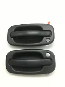 Door Handle Set Fits 1999-2006 Chevy Silverado 1500 Black Front Outer 2Pc Door Handle Set Fits 1999-2006 Chevy Silverado 1500 Black Front Outer 2Pc 【並行輸入品】|カスタムパーツ WORLD倉庫