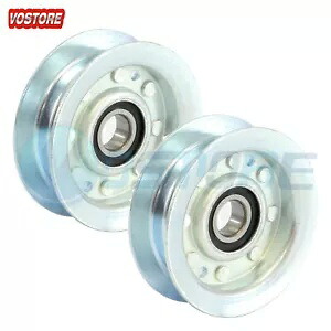 2PK Idler Pulley for John Deere L100 L105 L110 L120 LA105 LA125 42\