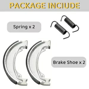 Front Brake Pads & Rear Shoes for Honda TRX250EX Sportrax 250Ex 2001-2008