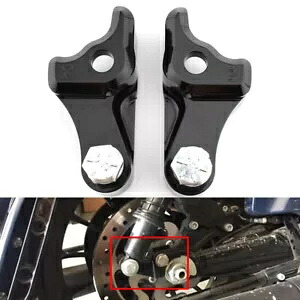 ショックアブソーバー リアサスペンションブラケット ロワリングリンクキット ハーレー FLHR FLHT用 Shock Absorber Rear Suspension Bracket Lowering Link Kit for Harley FLHR FLHT 【並行輸入品】｜カスタムパーツ WORLD倉庫 108,900円