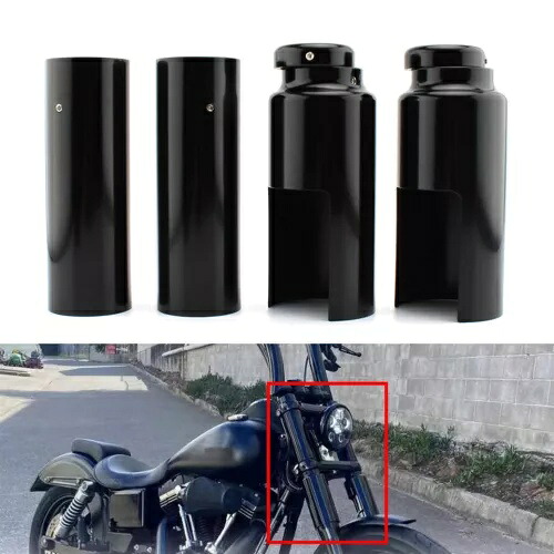6 個オートバイフォークカバーセットハーレーダビッドソンダイナ 2006-2017 2016 2015 6PCS Motorcycle Fork Cover Set For Harley Davidson Dyna 2006-2017 2016 2015 【並行輸入品】