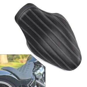 オートバイバットバケットソロシートハーレーソフテイル FLST 00-07 FXST FLSTF に適合 Motorcycle Butt Bucket Solo Seat Fit For Harley Softail FLST 00-07 FXST FLSTF 【並行輸入品】｜カスタムパーツ WORLD倉庫