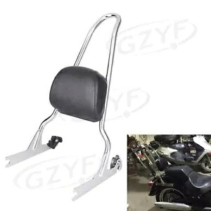 リアシーシーバーバックレスト + 荷物ラックパッドハーレーソフテイル 06-12 ファットボーイ用 Rear Sissy Bar Backrest + Luggage Rack Pad For Harley Softail 06-12 Fatboy 【並行輸入品】