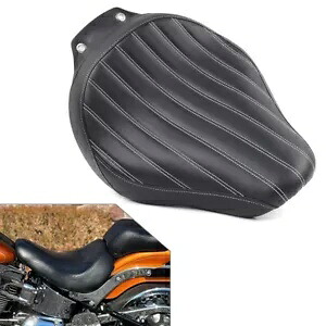 オートバイフロントドライバーソロシートサドルハーレーファットボーイ FLSTF 2007-17 12 Motorcycle Front Driver Solo Seat Saddle For Harley Fat Boy FLSTF 2007-17 12 【並行輸入品】｜カスタムパーツ WORLD倉庫